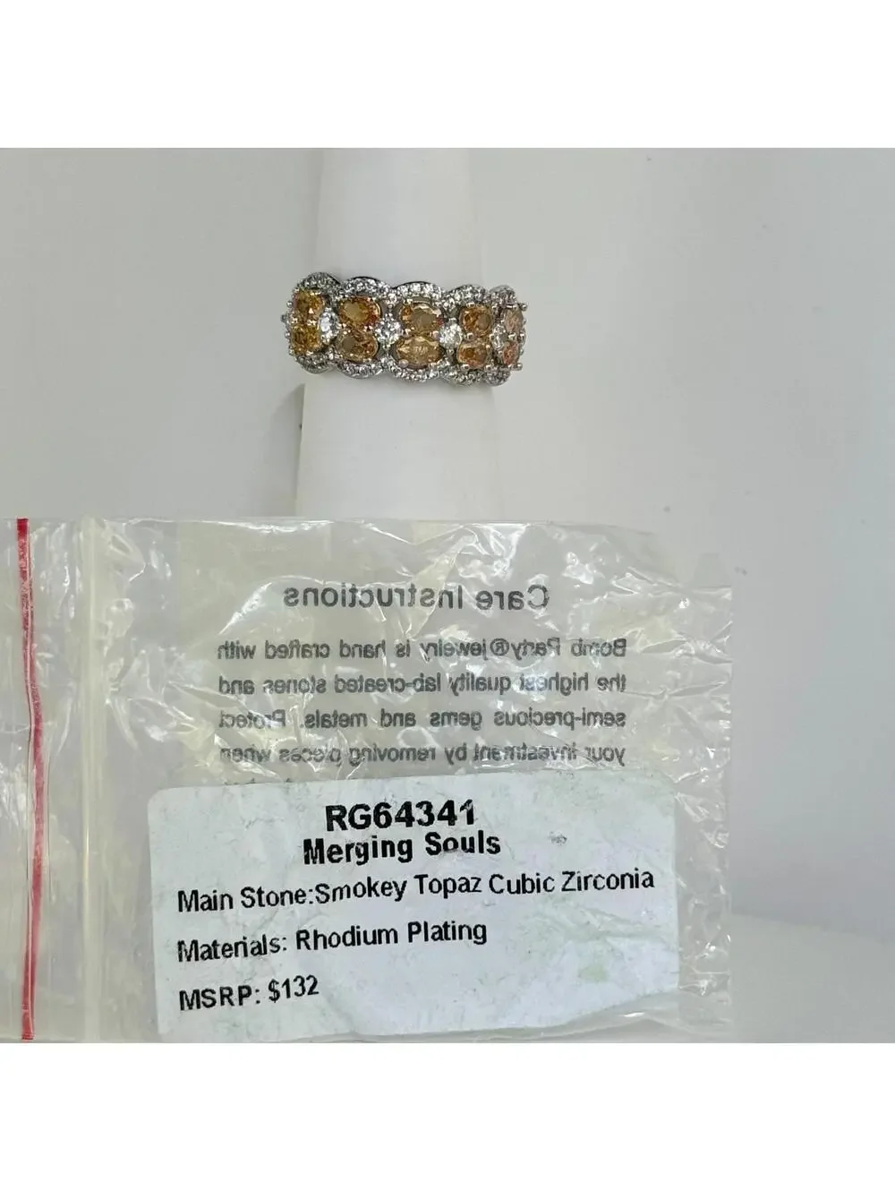 Bomb Party Ring Sz 8 RG64341 